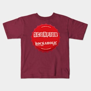 scorpion ll rockaholic Kids T-Shirt